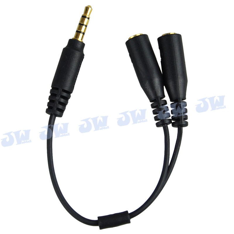 JJC Cable Adapter 3.5mm TRRS Jack Cellphone to Microphone & Headphone Convertor gallery