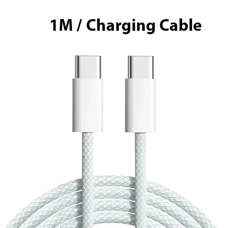 40W USB-C PD Fast Charger + Cable for iPhone 17 16 15 Pro Max Air Mini Type-C
