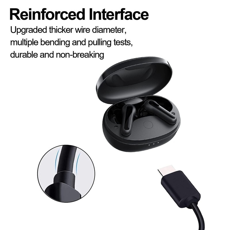 USB C Charger Cable for Anker Soundcore Earbuds Life P2 P3 A1 Q45 Q35 Q30 Q10... gallery