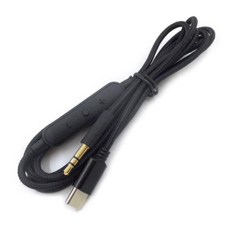 3.5mm to Type-C Car AUX Pure Oxygen Free Copper WIre Cord Cable