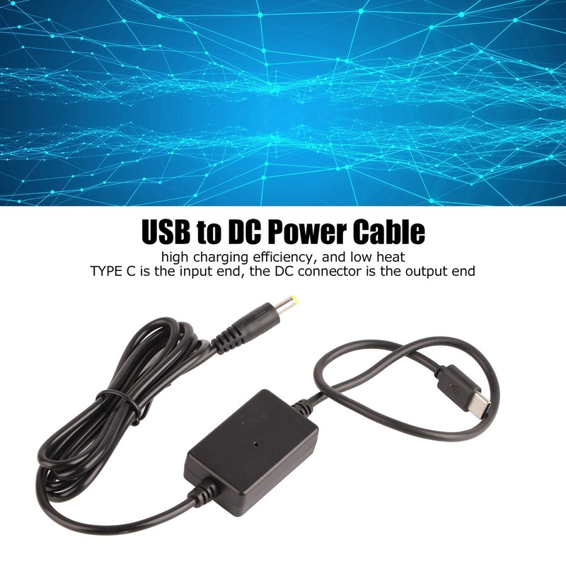 Type C Input To DC Output Power Charging Cable For Monitor Fill Light Digital gallery