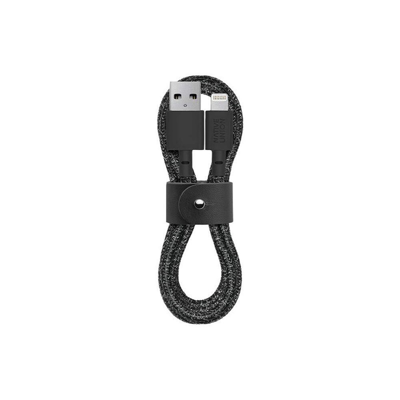 Native Union Belt Charge/Sync lightnin Cable 4ft Cosmo (Black)