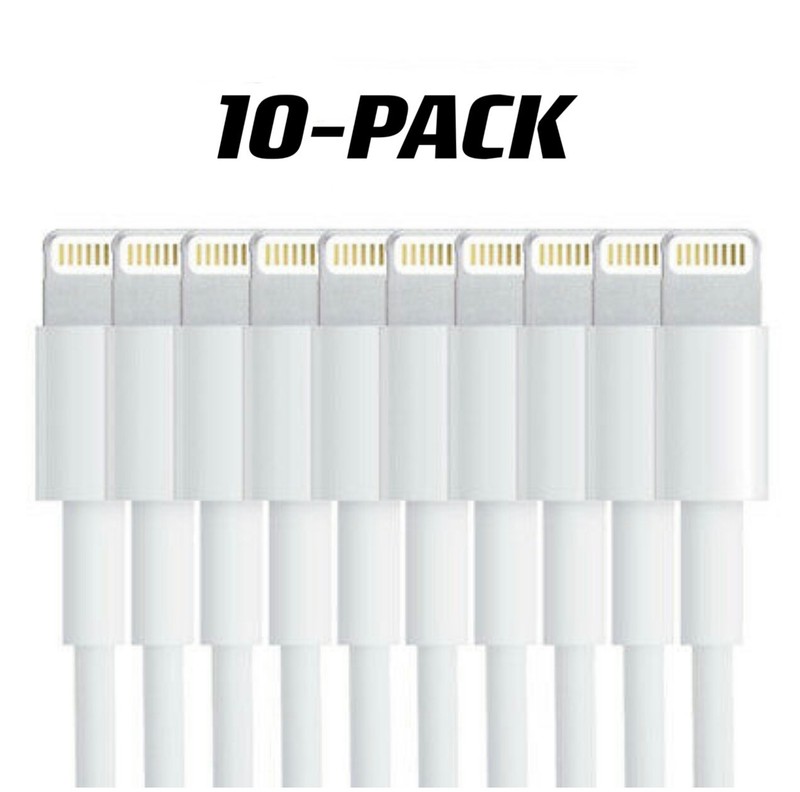 【10-Pack]Charging Cable Charger Cord for Apple iPhone13 12 XR X XS MAX 8 7 6 6S