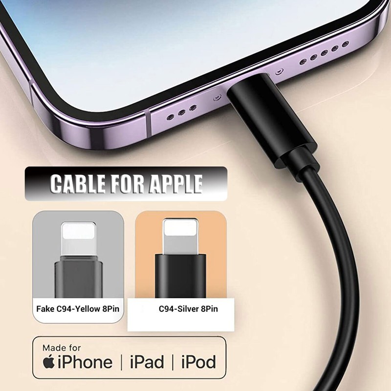 2x 6ft Fast Charging Cable USB C to iPhone Charger for iPhone 14 Pro Max 14 Plus gallery