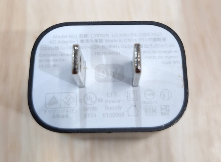 Amazon 9-Watt USB Charger for Fire Tablets Kindle Echo Dot LY87DR Black Adapter gallery