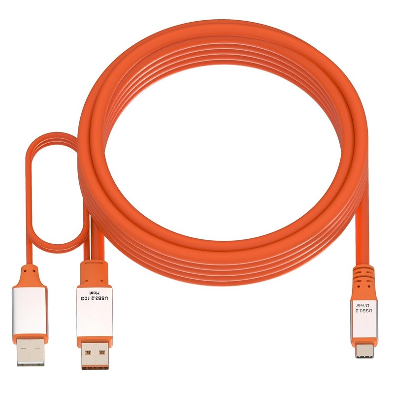 High-Speed 15ft USB 3.2 Gen 2 Type A to Type C Male Cable gallery