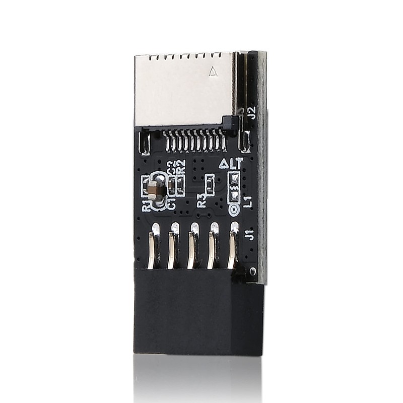 USB 2.0 Internal Header to USB 3.1 Type-C 20-Pin Front Panel Adapter gallery