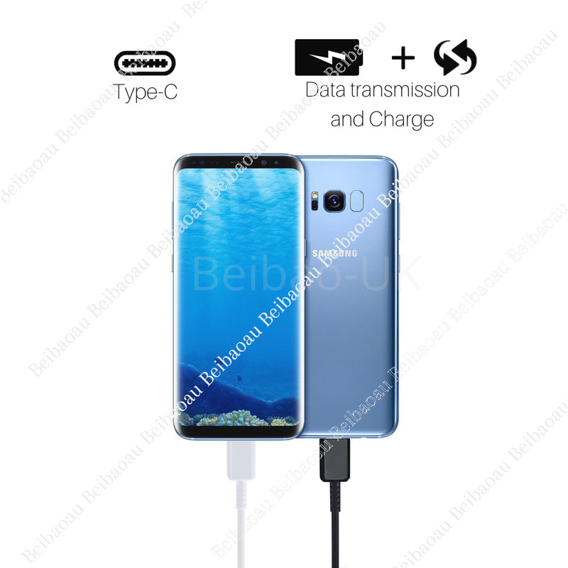 For Samsung Galaxy Android Fast Wall Charger Adapter with Type-C Data Cable Lot gallery
