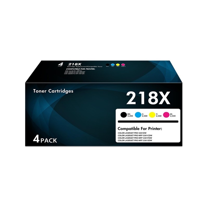 218X High Yield with Chip Pro MFP 3301fdw 3201dw Toner Compatible for 218X To…