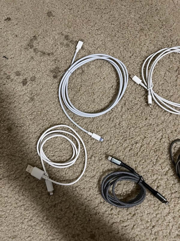 Lot Of Charging Cords gallery