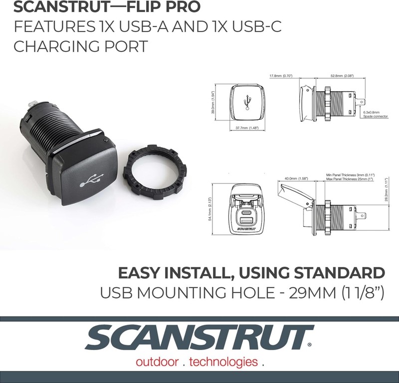 Flip Pro Fast Charge Dual USB Socket gallery
