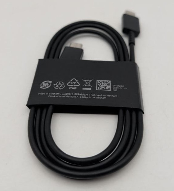 Samsung USB C to C Cable 1m 25W 5A Fast Charging OEM Data Transfer Cord Black gallery