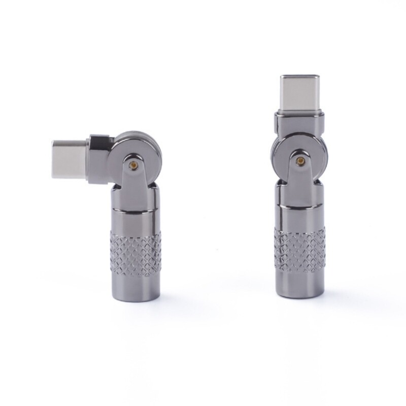 Right Angle USB Adapter 90 Degree Type C Male to Type C Female Connectors gallery