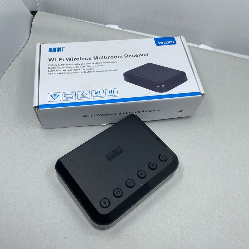 August WiFi Audio Receiver WR320 -wireless Multiroom receiver