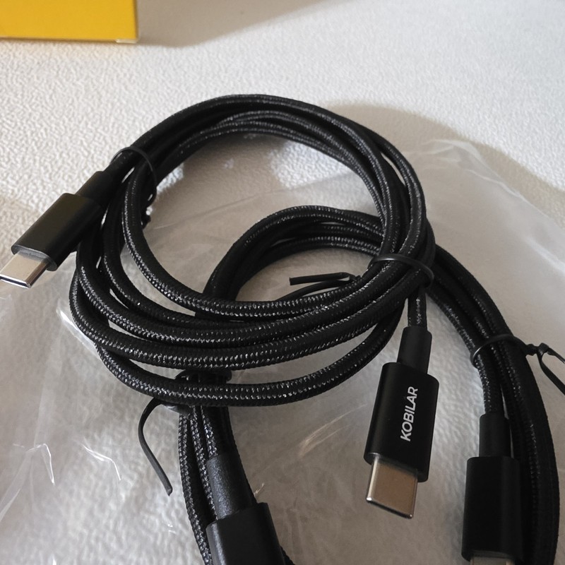 Kobilar Usb C 2.0 To Usb C 2.0 Charging Cable New 60 W High Speed Ultra Strong gallery