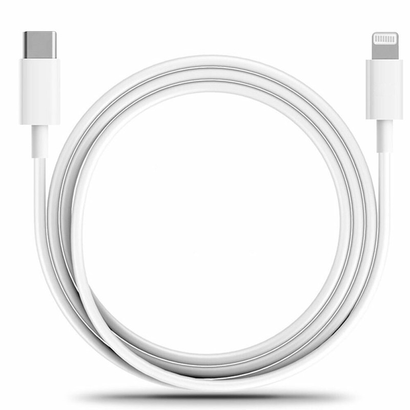 Reversible USB-C Charging Cable for Apple iPhone, iOS 14+ Supported - White, 6FT gallery