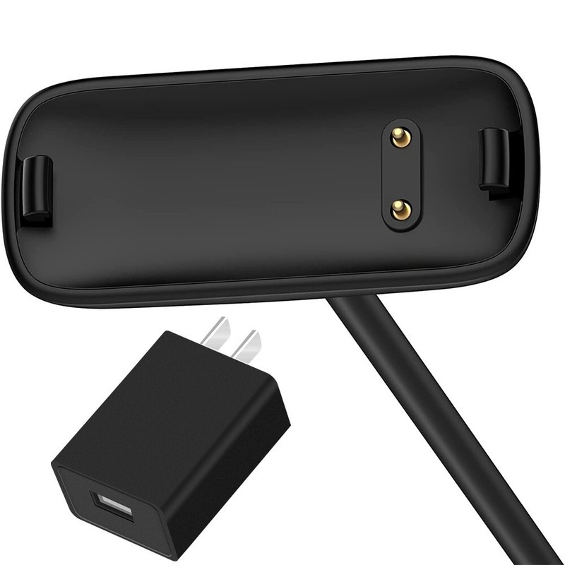 Replacement USB Charging Cable Cord & USB Power Adapter For Fitbit Inspire 3 USA