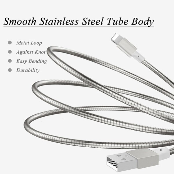 For Samsung Galaxy S23 S22 S21 Ultra Metal USB Cable 3ft Type-C Charger Cord gallery