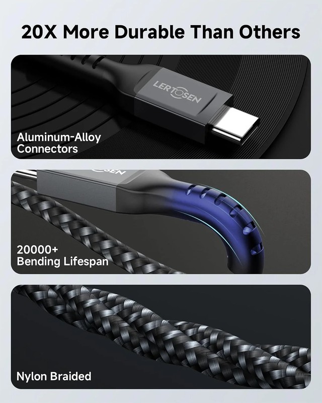 [4FT 2 Packs] USB C to 3.5mm Audio Aux Jack Cable,Type C to 3.5mm Headphone Car gallery