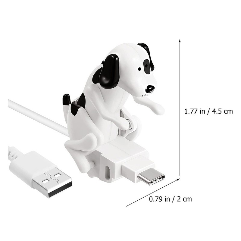 2 Count Fast Charge Usb Cable Humping/anxiety Dog Charger Funny Chargers gallery