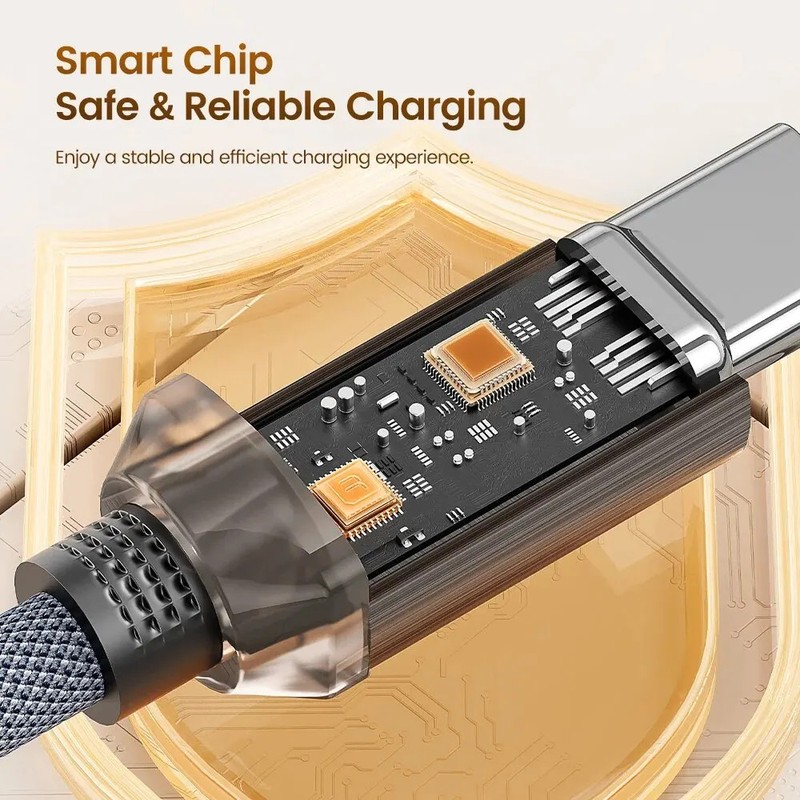 Toocki 6A USB-C Cable 100W Fast Charging for Samsung Xiaomi OnePlus POCO 1m/2m gallery
