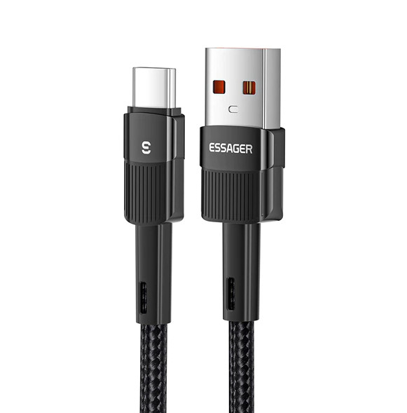 Essager 6A USB Type C Fast Charging Cable For Huawei P30 P40 Samsung S21/20 Poco