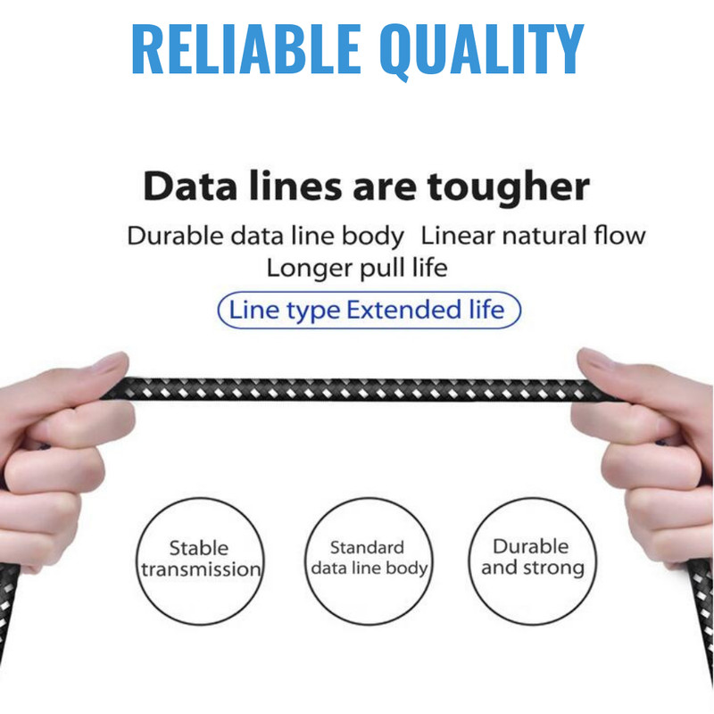 USB Type C Charger Cable Fast Charging For Samsung Google Galaxy LG PD Data Line gallery
