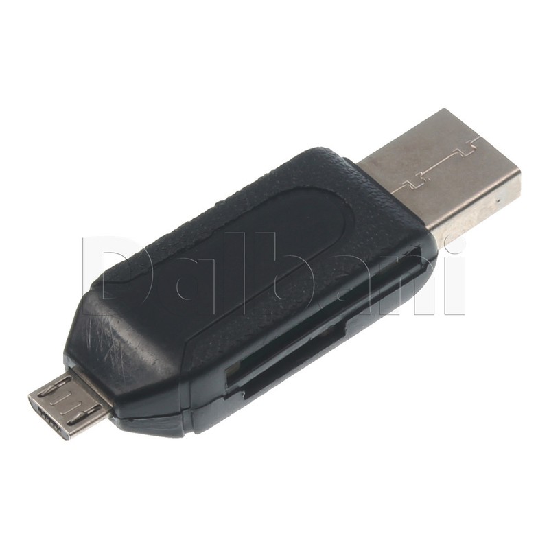 Multi Function Micro USB OTG SD T-Flash Card Reader for Universal Devices gallery