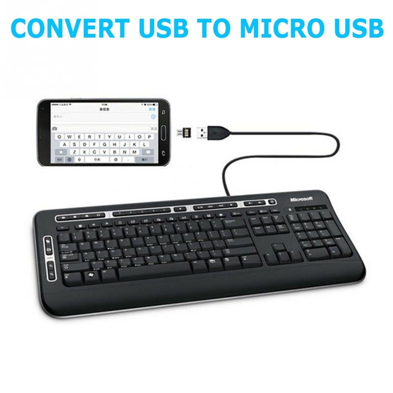Micro USB Male to USB Female OTG Adapter Converter For Android Tablet Phone gallery