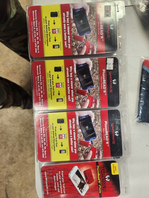 Whitetail Phone SD Card Reader From Trail Camera To Your Android Or APPLE