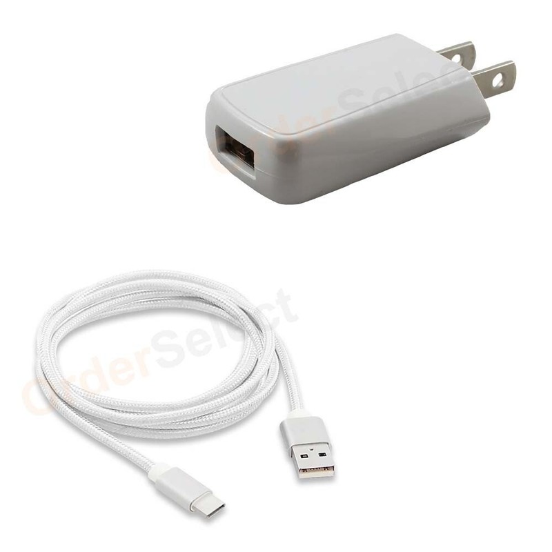 USB 6' Type C Thick Cable+Wall Charger for Samsung Galaxy Z Flip3/Z Flip4/Fold3 gallery