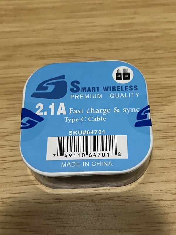 Smart Wireless Type-C charging cable 3ft Support 2.1A fast data synchronization gallery
