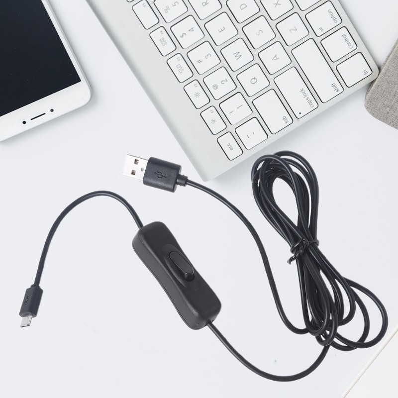 Safe Black 2 for M Charging Cable Convenient to Control Various Devices Metal f gallery