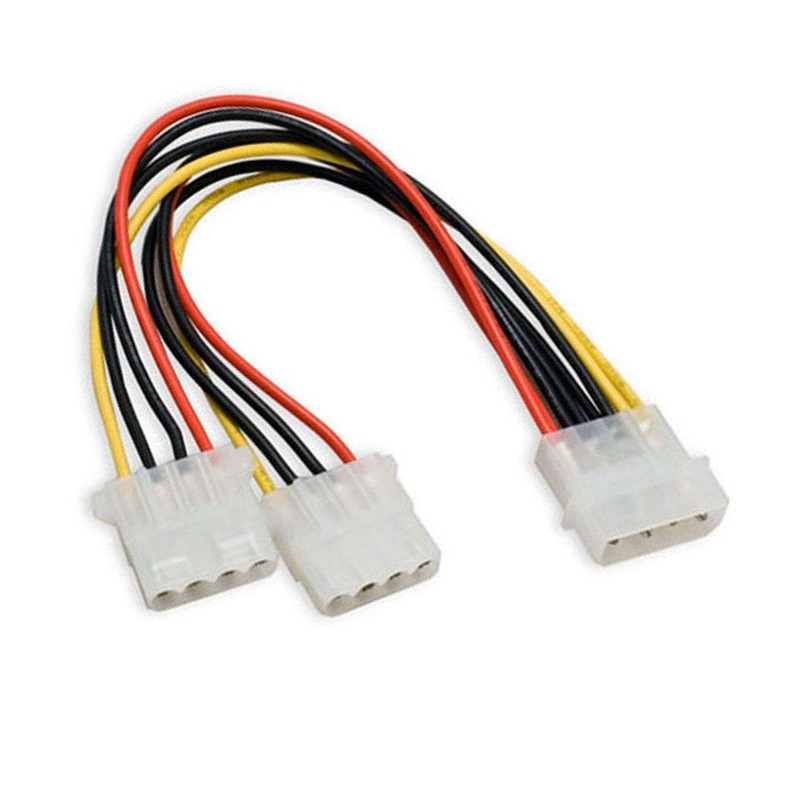 IDE 4Pin 1 to 2 Power Extension Cable 10cm Hard Disk Driver Power Splitter Ca... gallery