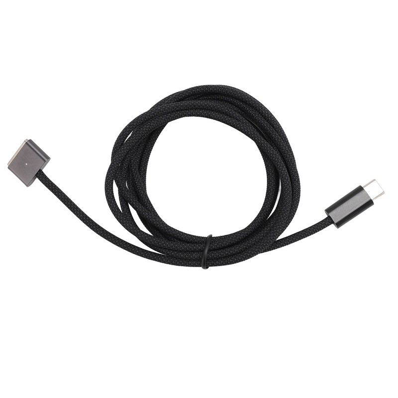 Type C To Magnetic 3 Charging Cable PD 140W Woven USB C Fast Charging Cable XMBS gallery