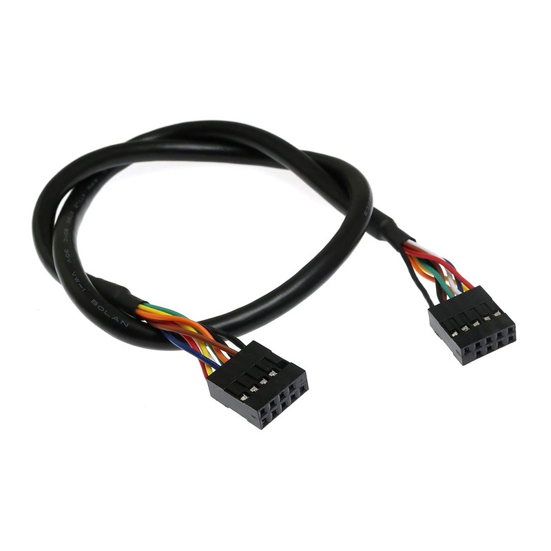 USB 2.0 Internal Motherboard Header Cable USB 2.0 9pin Female to Female Inter... gallery