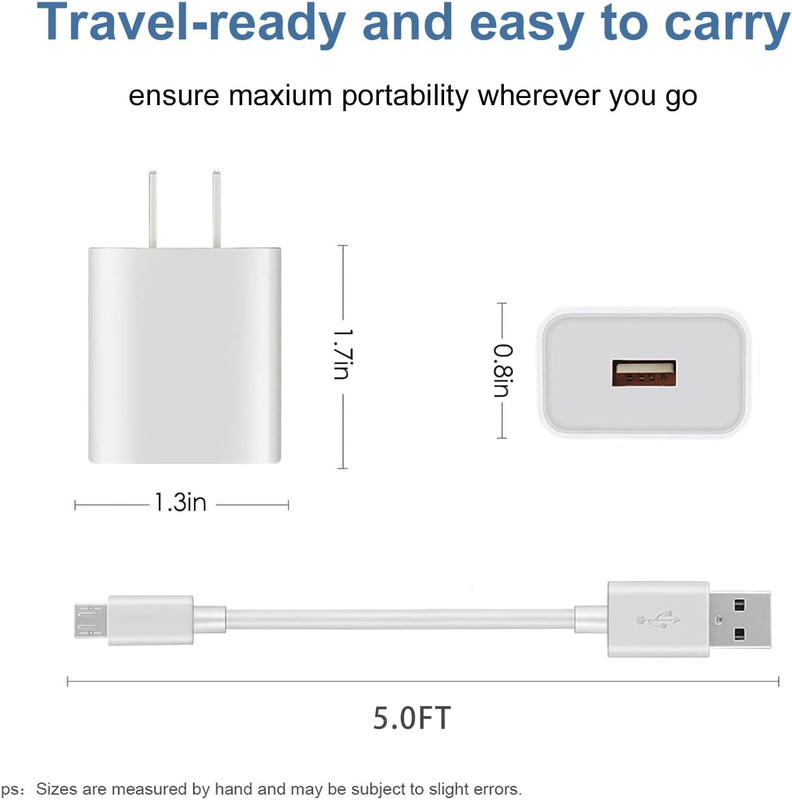 Sensor Mirror Charger Micro USB Charging Cable Cord Compatible for Simplehuma... gallery