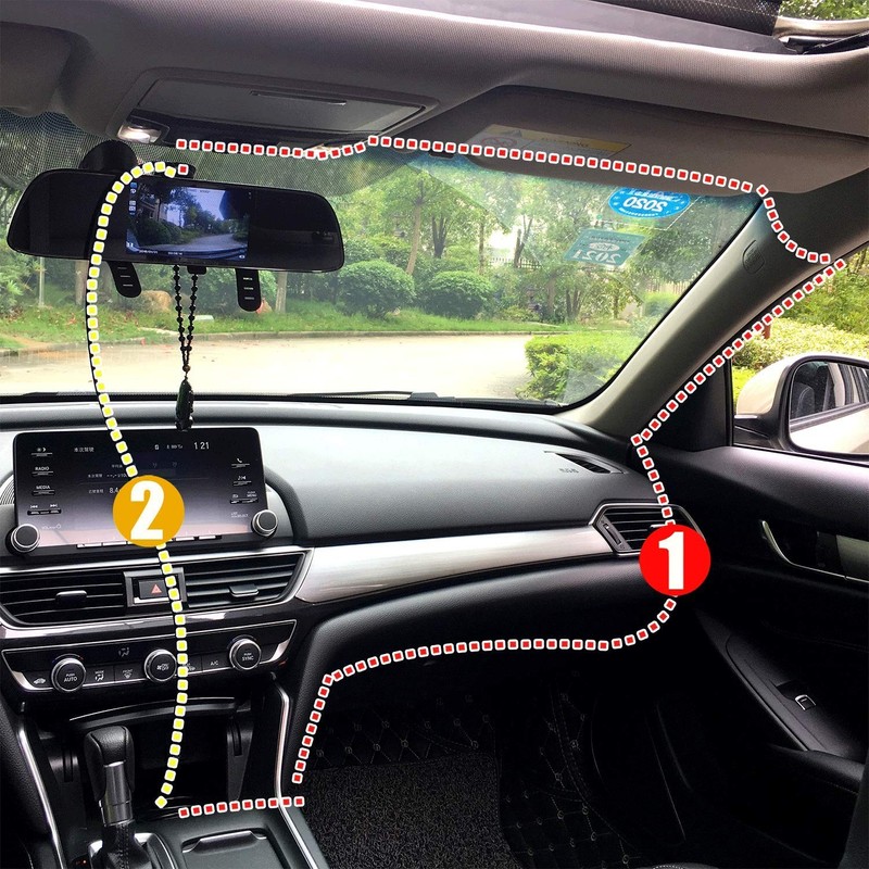 Dash Cam Charging Cable 11.5 Ft USB 2.0 to Mini USB Car Vehicle Power Cable gallery