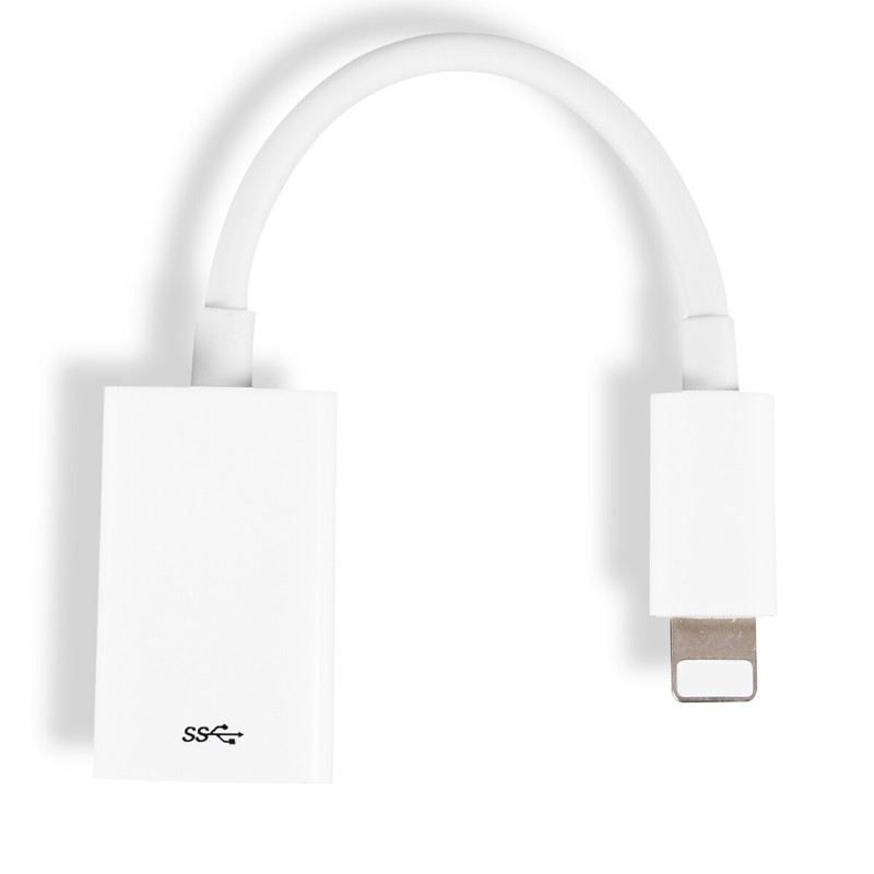 iOS14 + Supported, USB OTG Adapter for iPhone 12/Mini/Pro to Connect Hubs, MIDI