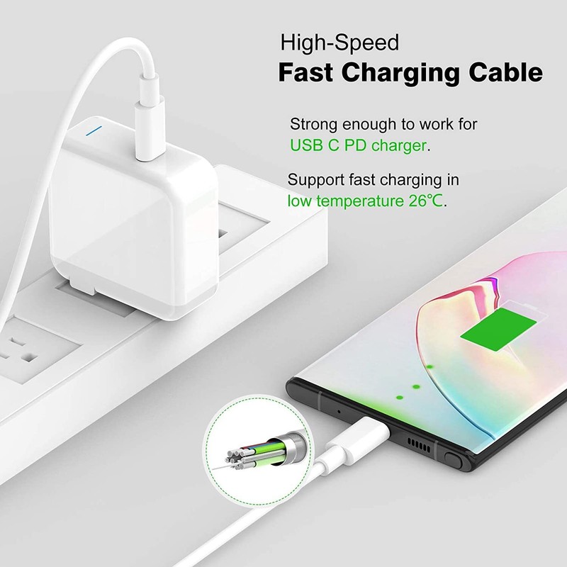 Wholesale 60W Type C Fast Charging PD USB C To C Cable For Android iPhone 15 Pro gallery