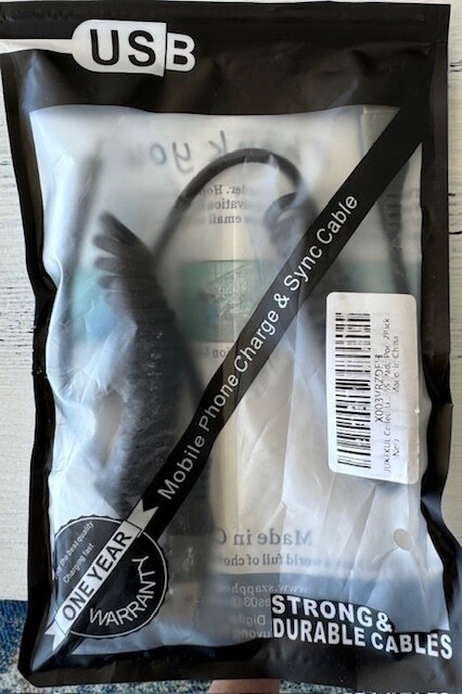 Charging Phone Cable USB IPHONE 14/13/12/11+ MORE see description 30+” Set of 2