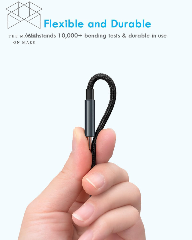 Multi Charging Cable 5in1, 2PCS 4FT USB C/A Multi Charger Cable to Type-C/Micro gallery