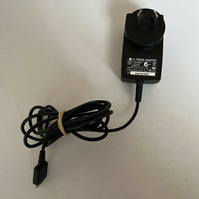 Genuine LG Travel Adapter STA-P54AR 5.1V 0.7a Power Supply