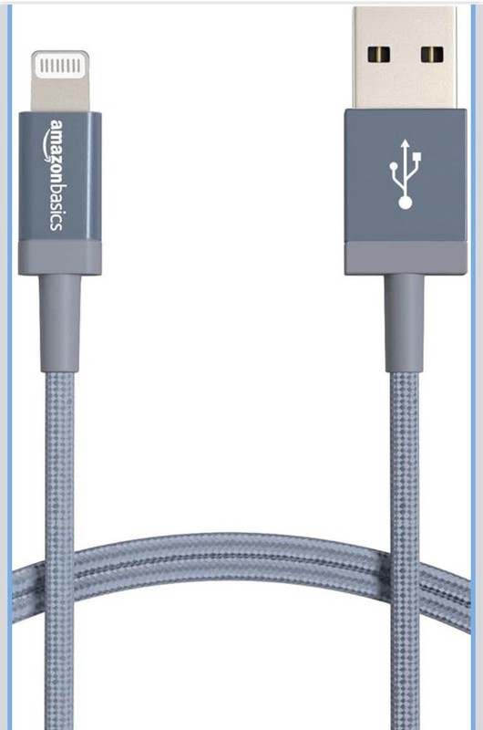 10 feed Fast Charging USB-A Nylon Braided Charger Cable, New