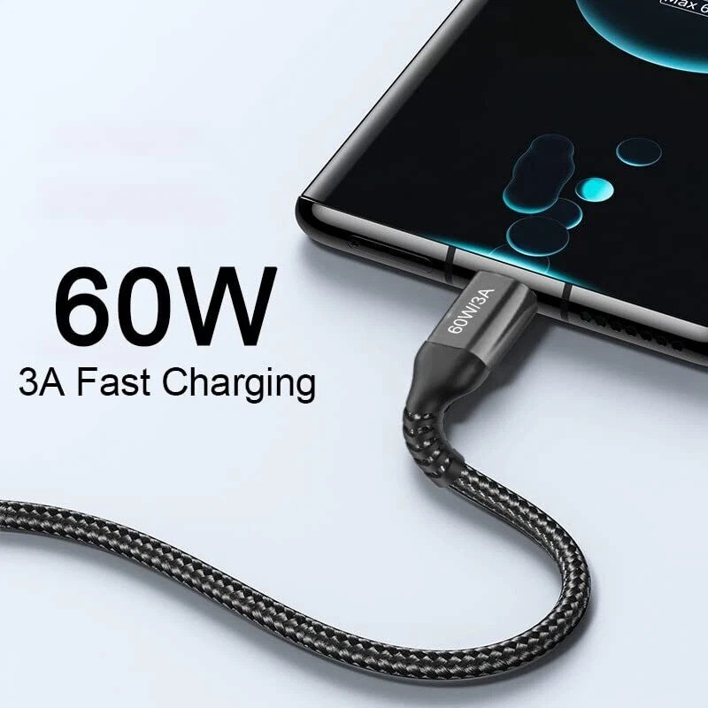 USB-C to USB-C Cable (15FT 2PACK 60W) Long CableFast Charging Cord for iPhone... gallery