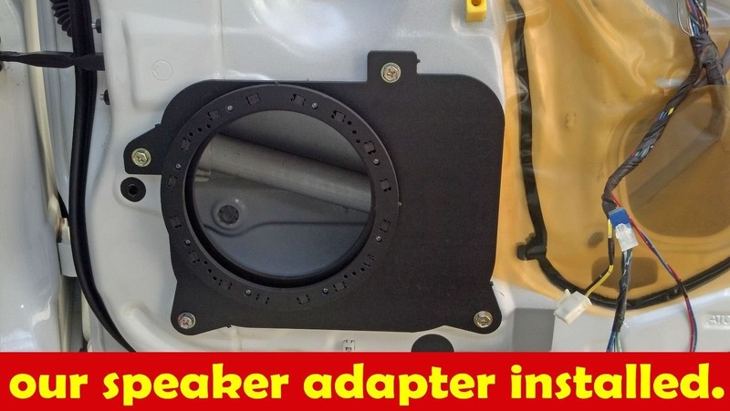 Rear Door Speaker Adapter Spacer Rings Fits 1998-2005 Lexus GS300 / GS400 - S... gallery