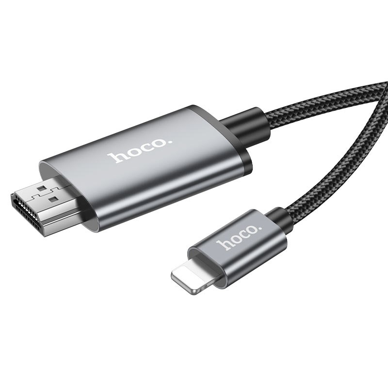 Hoco UA27 HD on-screen Cable to HDMI – Grey