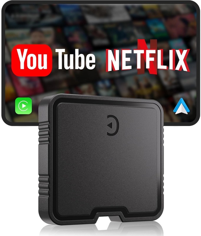 GZPYC Wireless CarPlay Adapter AI Box for iPhone & Android
