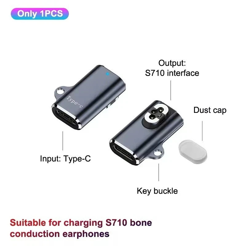 USB Magnetic Charging Cable for After-Shokz Aeropex Open Run/Comm Headphone lot gallery