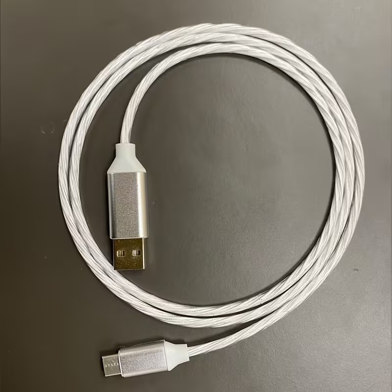 LED 3FT Fast Charge Type C USB Cable Cord for Galaxy S21 S22 S23 S24 S25